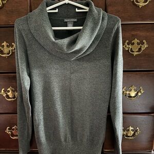 Chelsea & Theodore - cowl-necked sweater size L.